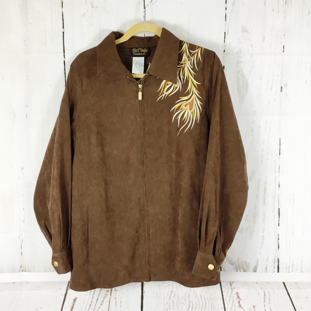 Bob Mackie Wearable Art Firebird Embroidered